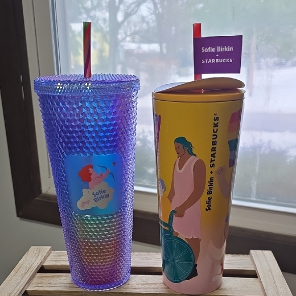 Starbucks×Sofie Birkin 2024 Tumbler Set- NEW - Picture 1 of 8